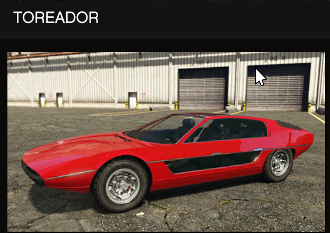 Warstock | Vehicle Toreador | Custom Item | GTA Online | RLW image 1