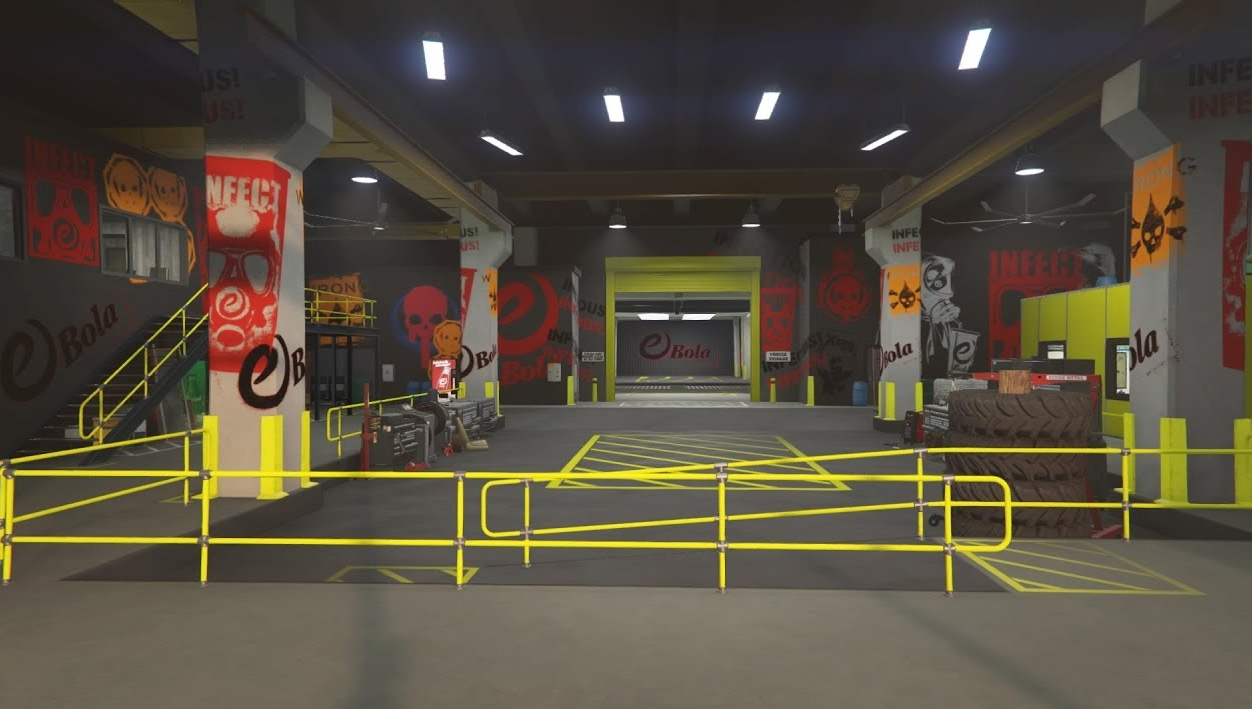Addons | Arena Workshop With Garage | Custom Item | GTA Online | RLW