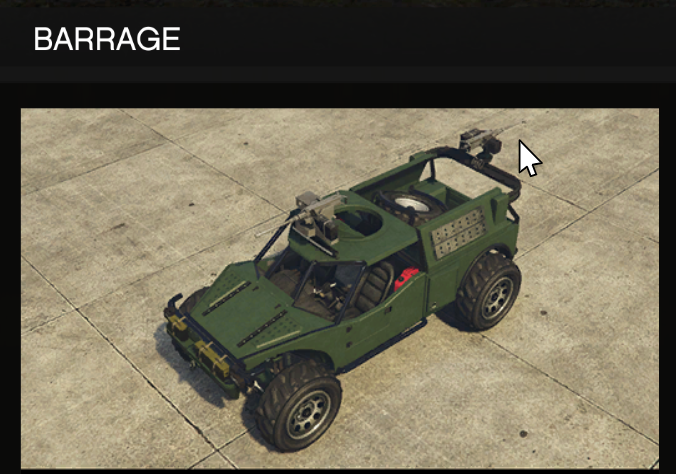 Warstock | Vehicle Barrage | Custom Item | GTA Online | RLW