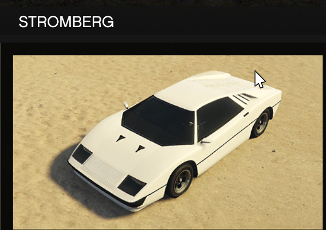 Warstock | Vehicle Stromberg | Custom Item | GTA Online | RLW